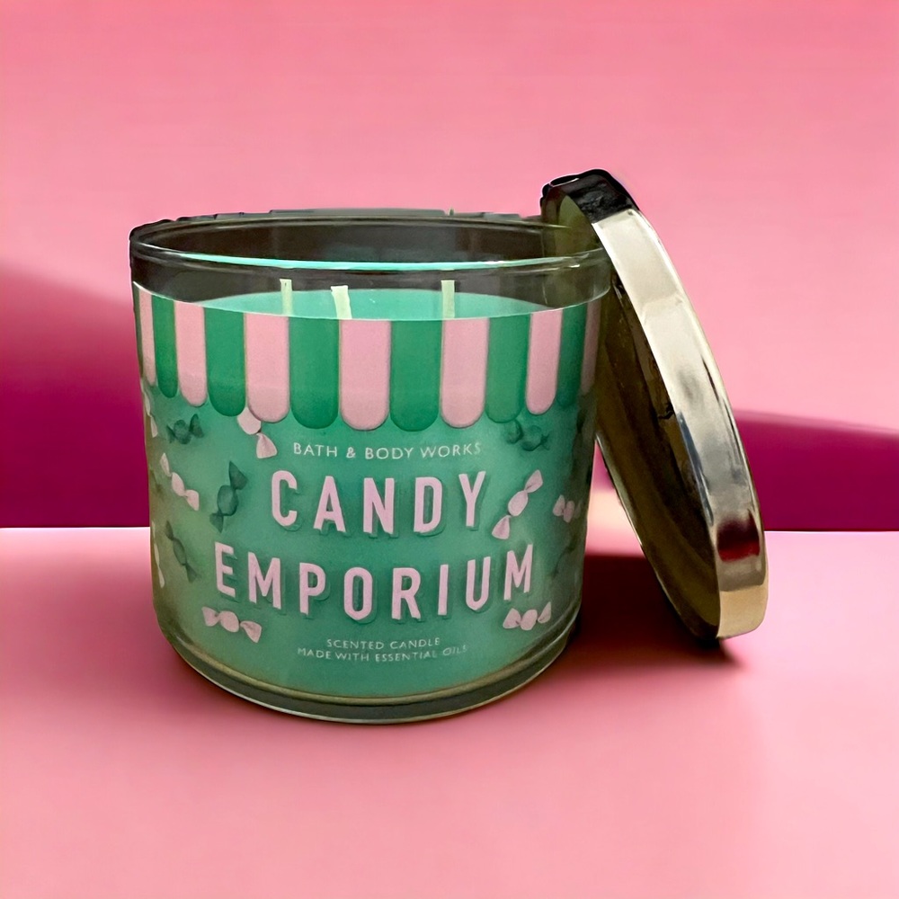 Bath and Body Works Candy Emporium Three Wick Candle